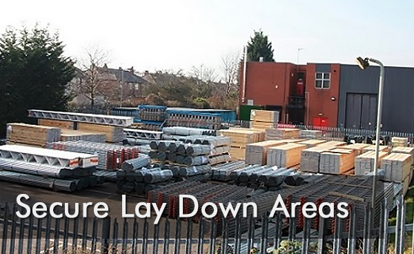 Secure Lay Down Areas Storage