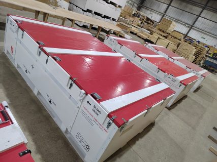 Bespoke Export Cases Made for the jet refueling pods (MOD) 2